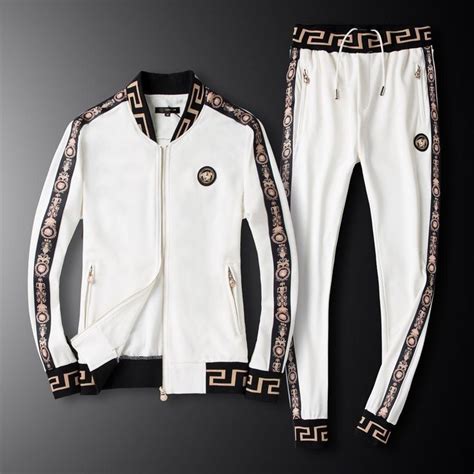 versace sweatpants fake white|versace leather pants men's.